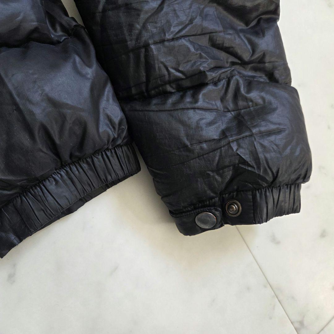 y2k archive old gap ダウンジャケット ファー 黒 短丈 - メルカリ