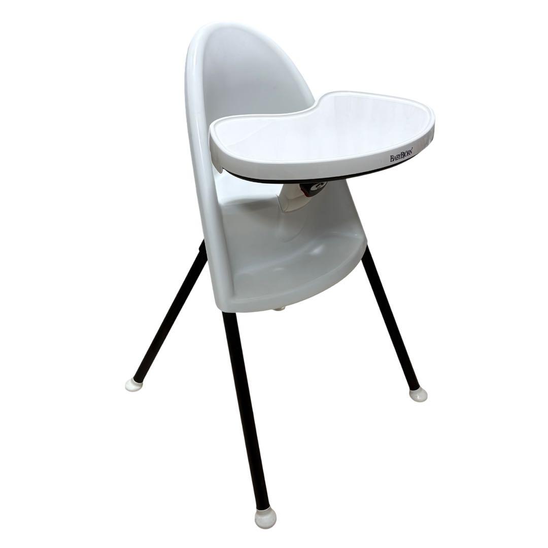 BABYBJÖRN ハイチェア ホワイト/ブラック ベビービョルン 子供椅子