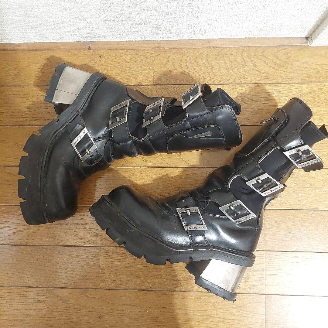 NEWROCK ニューロック ロングブーツ ヒール ヴィンテージ スペイン製