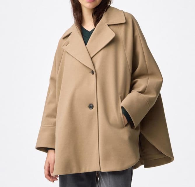 GU コージーメルトンケープコート XL - メルカリ