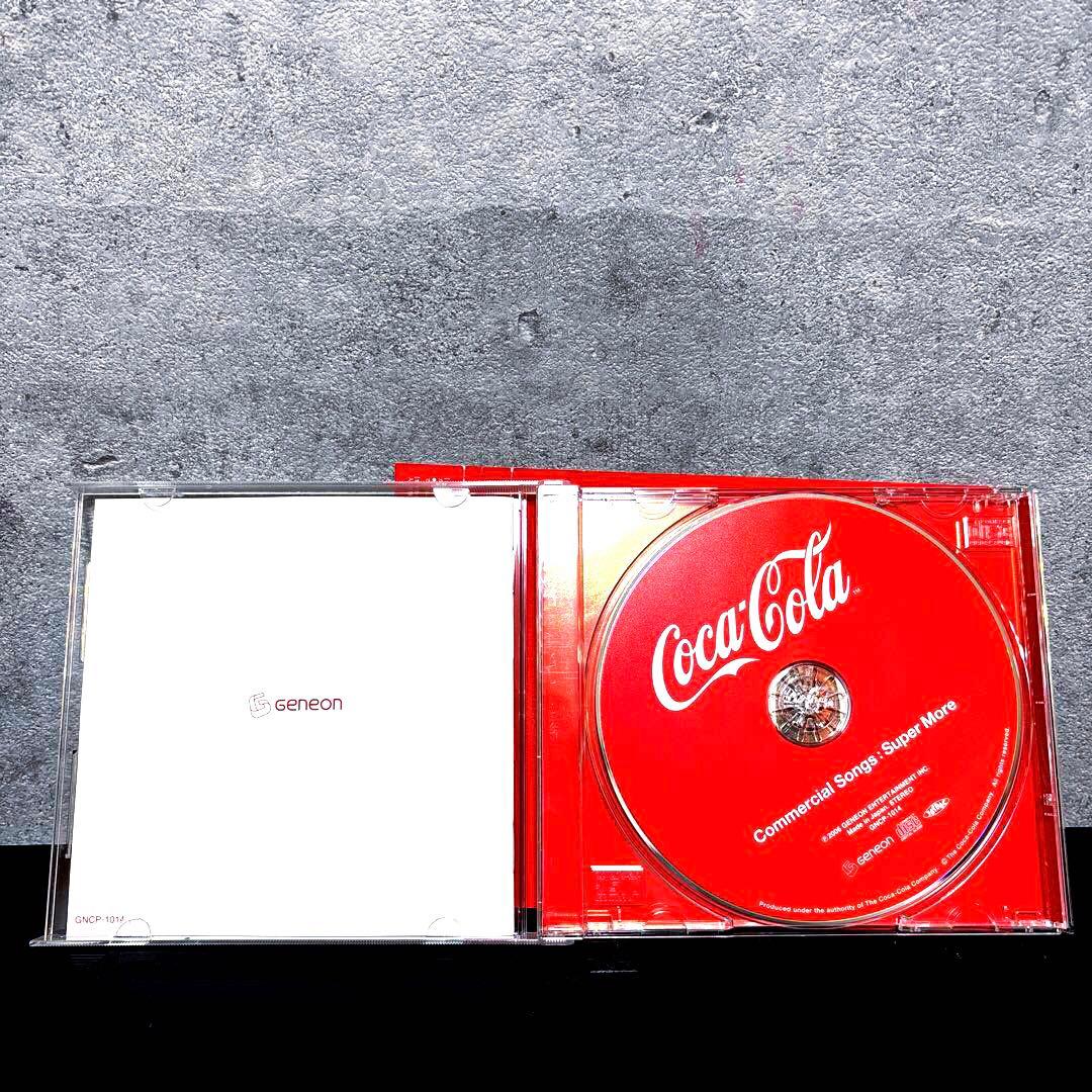 希少 廃盤 CD コカ・コーラCMソング集 Super More 帯付 ハガキ付