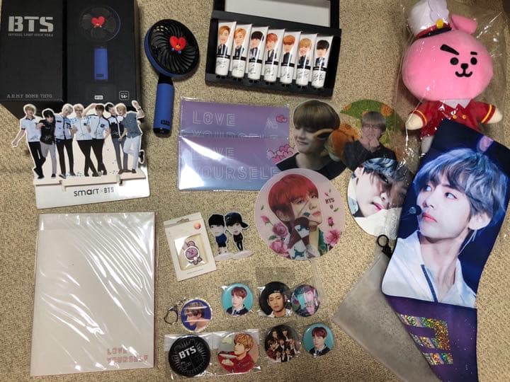 BTS セット(グクテテペン必見) Amazon | 防弾少年団 V テテ グッズ【 ボールペン 5本セット 】+