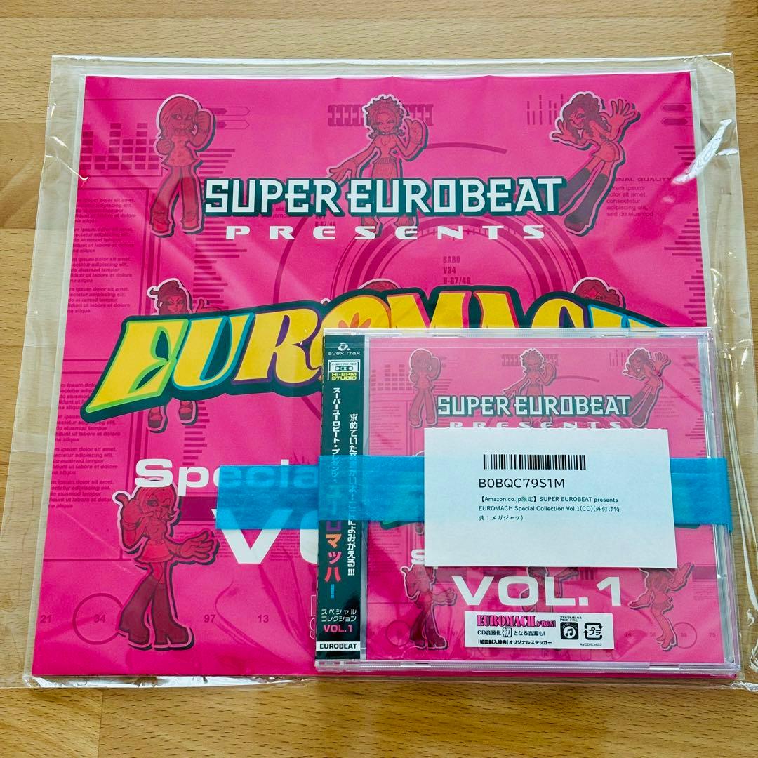 ユーロマッハ スペシャルコレクション 1 EUROMACH EUROBEAT V.A.：SUPER EUROBEAT presents EUROMACH Special Collection Vol.1