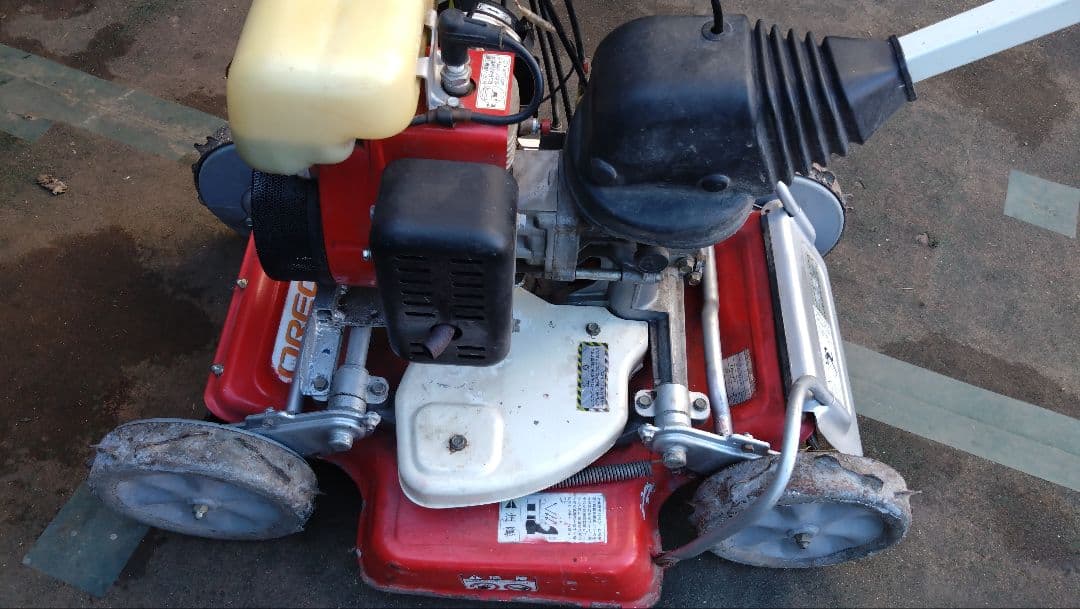 動作確認済みオーレック　スパイダーモア　SP50 自走式草刈機【山口県山口市発】 動作確認済みオーレック スパイダーモア SP50 自走式草刈機【山口県