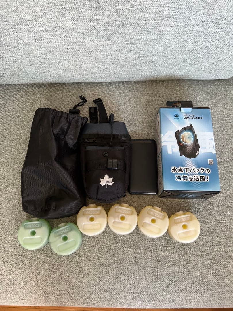 ロゴス　野電 ボディエアコン・冷風2WAYポーチ 野電 ボディエアコン・冷風2WAYポーチ|ギア|野電|クールアイテム|製品