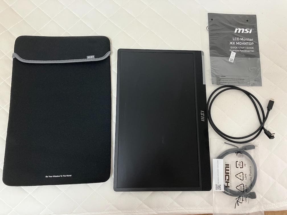 MSI モバイルモニター PRO-MP161-E2 在庫処分】PRO MP161 E2 | デスクトップPC＆モニター(周辺機器) | MSI