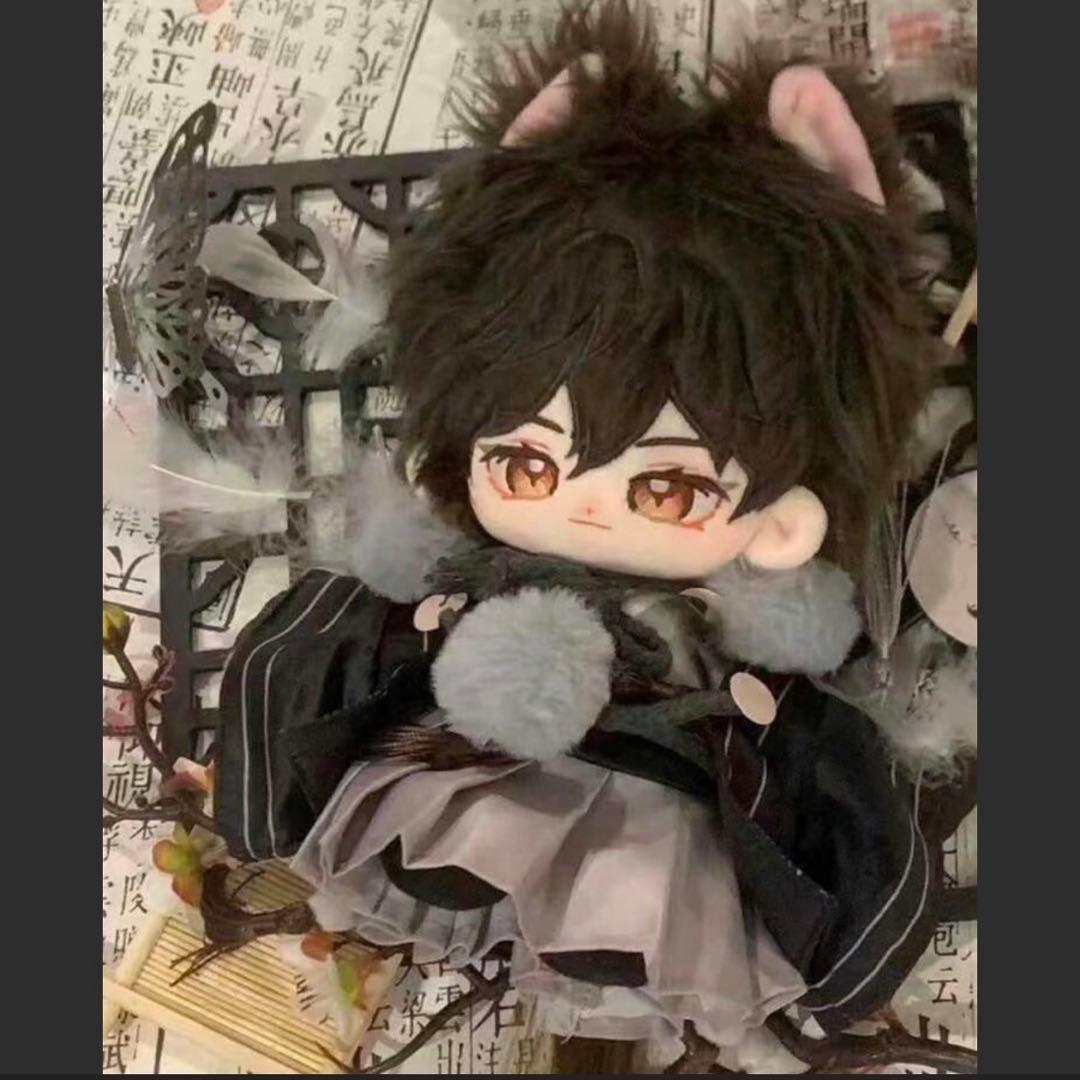 未開封 20cm 着せ替え ぬいぐるみ 無属性 棉花娃娃 本体+耳 - メルカリ