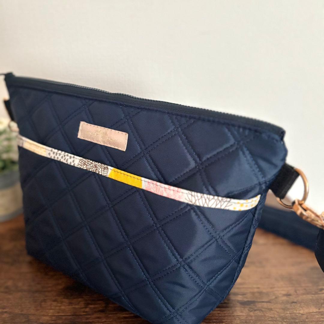 ゆうママ様専用】30cmファスナーショルダーバッグ ナイロンオックス