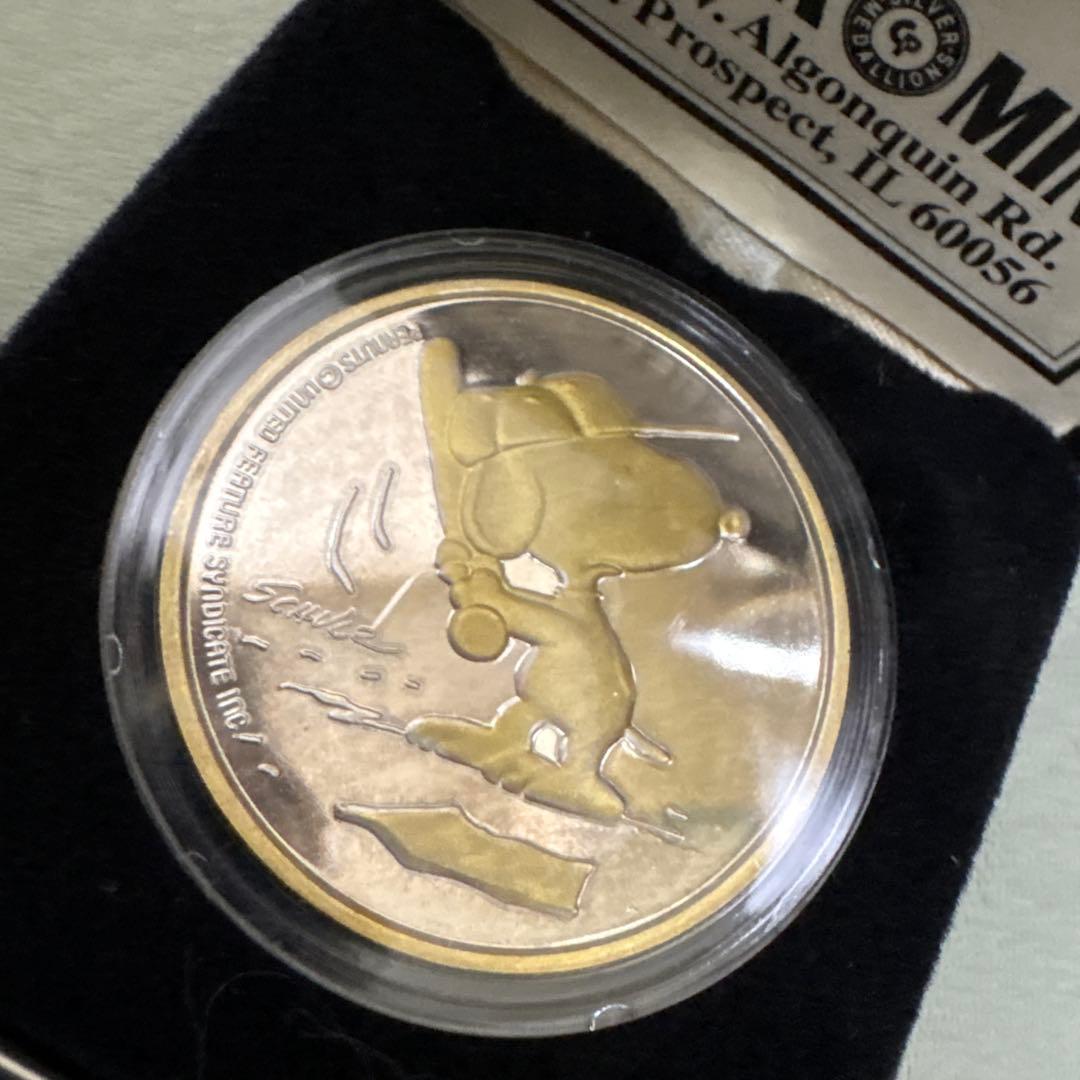 スヌーピー メダル PEANUTS 45周年記念