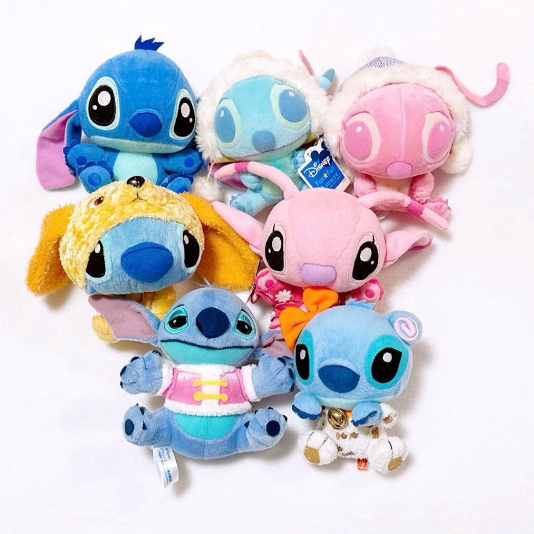 ディズニー スティッチ エンジェル コスチューム ぬいぐるみ セット