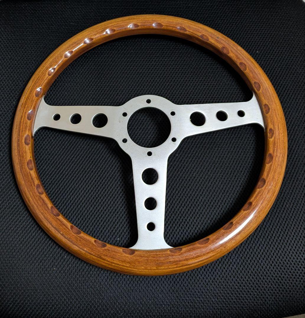 ウッドステアリング 3スポーク クラシックタイプ - メルカリ
