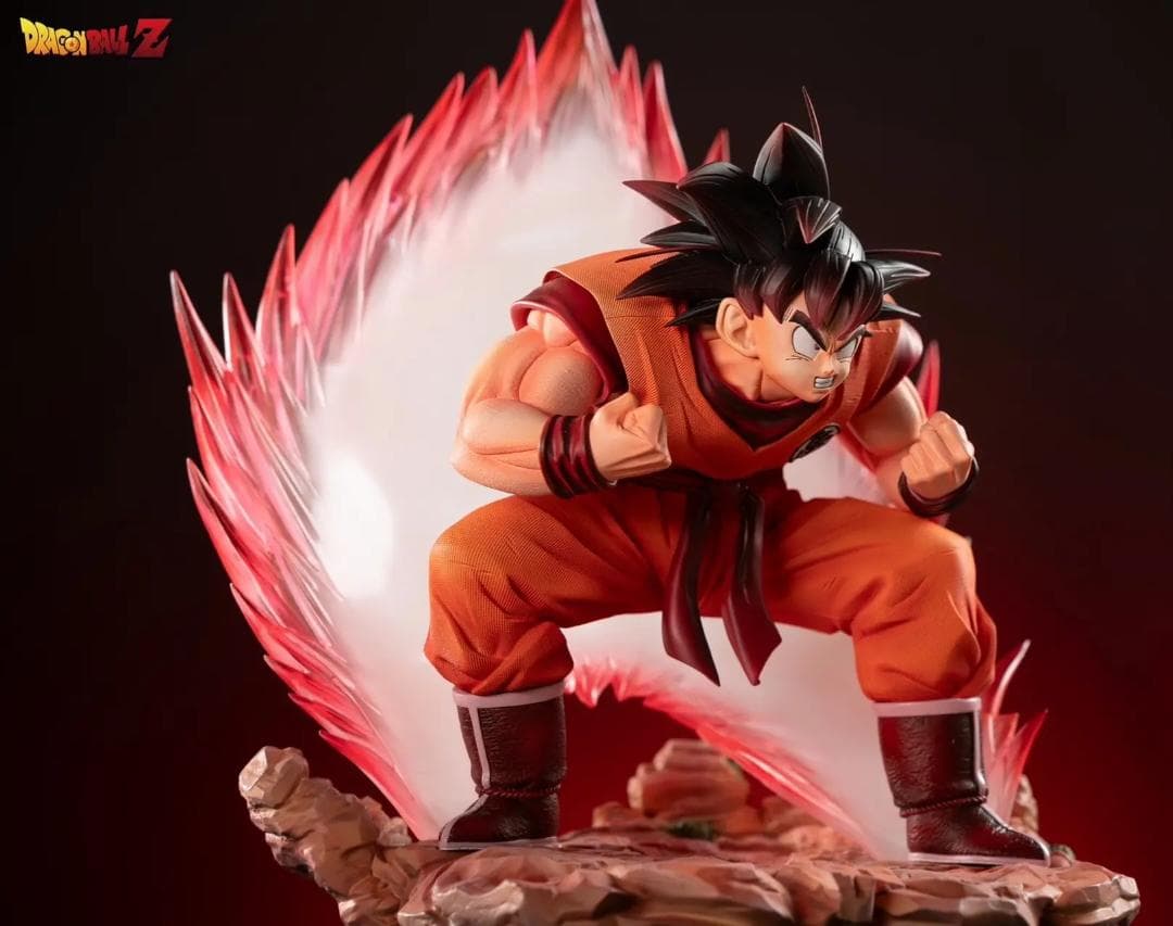 ドラゴンボール 界王拳 孫悟空 ガレージキット フィギュア 1/6スケール
