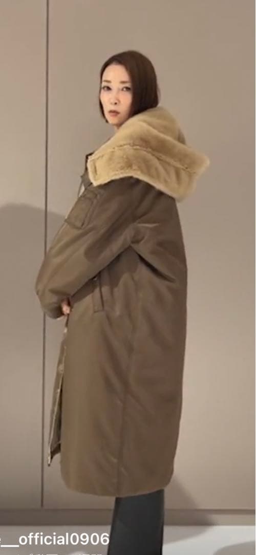 conte×upper heights ミリタリーコート　逸見えみり conte×upper heights ミリタリーコート 逸見えみり conte 2024 AUTUMN