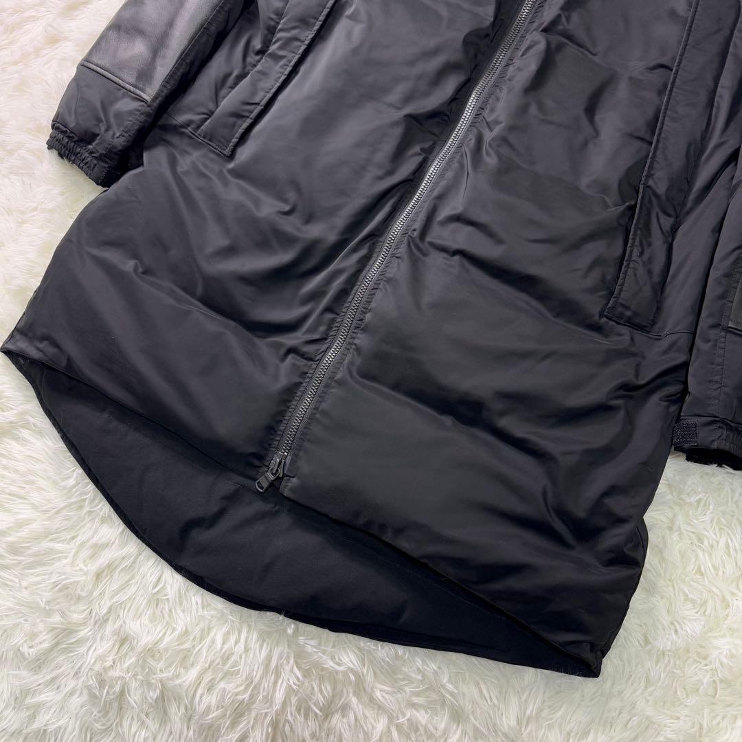 極美品✨junhashimoto モンスターパーカー 羊革 ブラック サイズ3