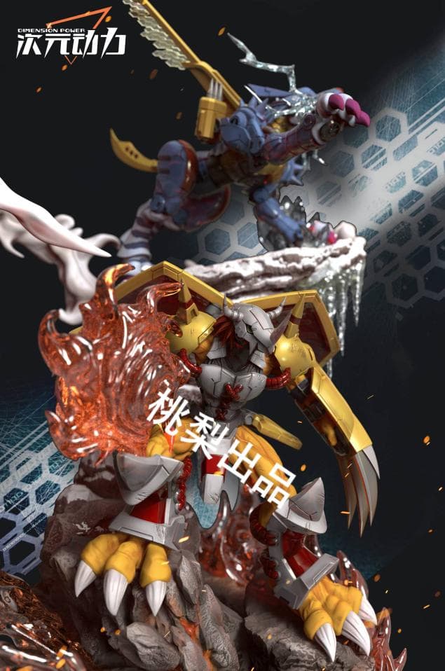 新品未開封 メタルガルルモン＆ウォーグレイモン ガレージキット