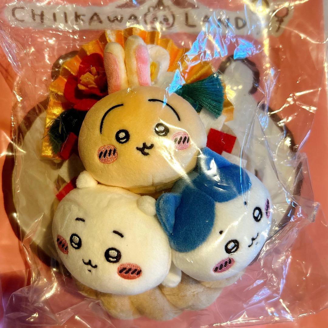 ちいかわ しめ縄なぬいぐるみ ぬいぐるみ ハチワレ うさぎ お正月