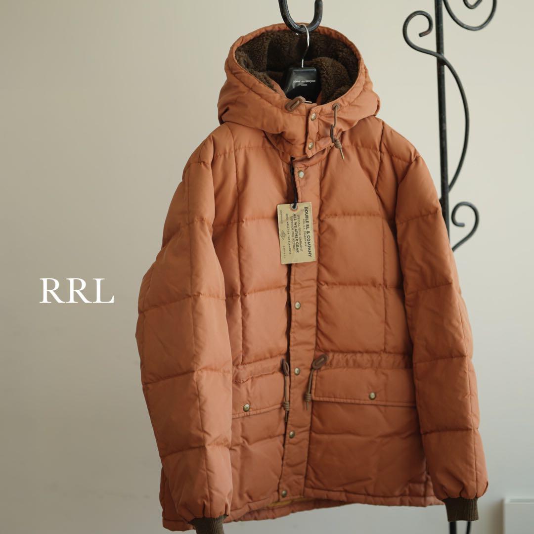 タグ付 試着程度 RRL ralph lauren ダウン ジャケット XL - メルカリ