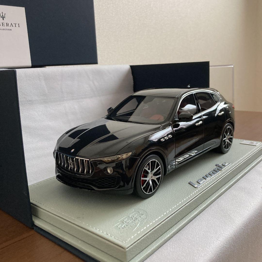 美品】マセラティ レヴァンテ モデルカー ブラック 1/18 BBR製 - メルカリ