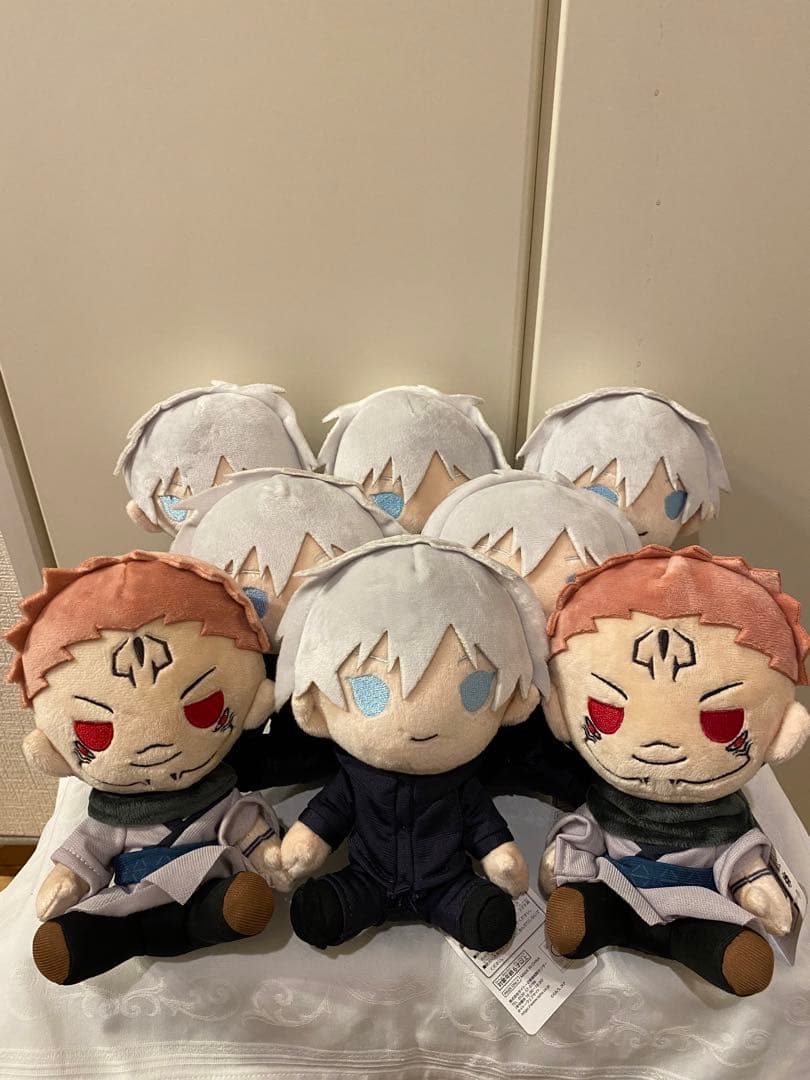 呪術廻戦 五条悟 両面宿儺 ぬいぐるみ セット - メルカリ