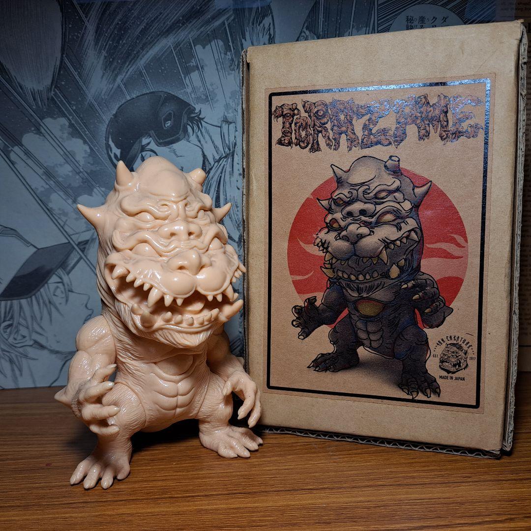 日本製　肌色成型　箱あり　ソフビ　虎鮫　48h creature スタジオ Yahoo!オークション -「+studio」(創作、オリジナル) (フィギュア)の