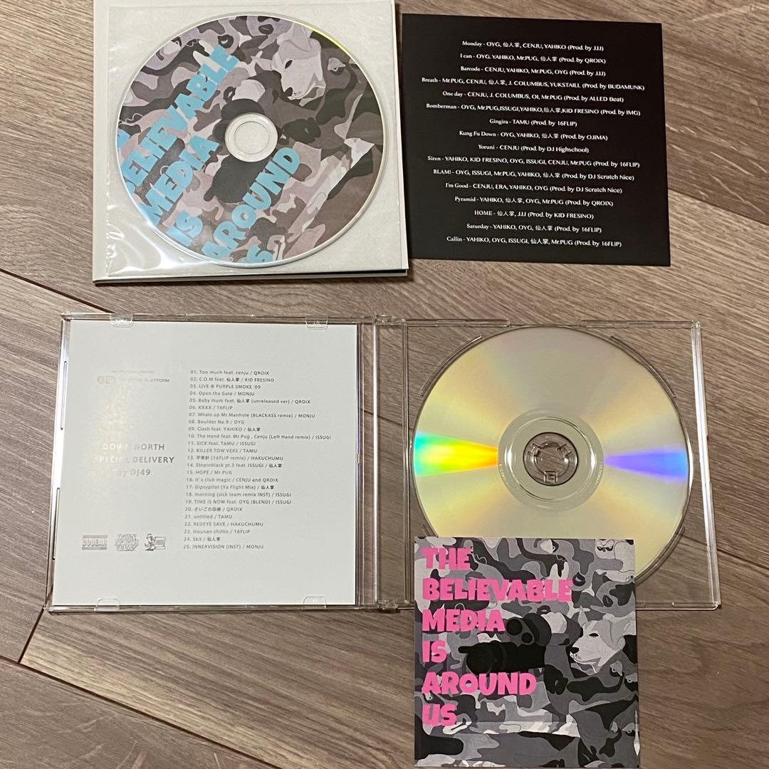 DOWN NORTH CAMP CPF限定アルバム&MIX CD 3枚セット - メルカリ