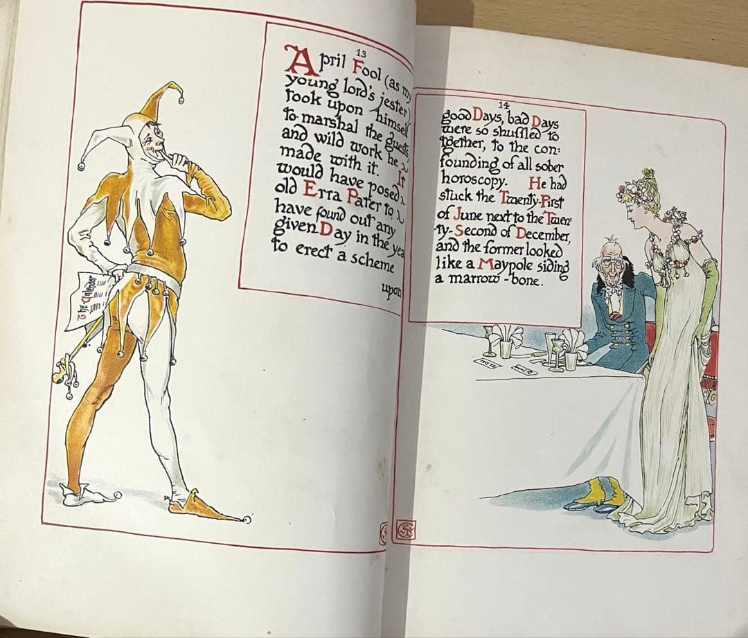 SALE! No441希少 アンティーク 古書 洋書 絵本 ウォルター・クレイン