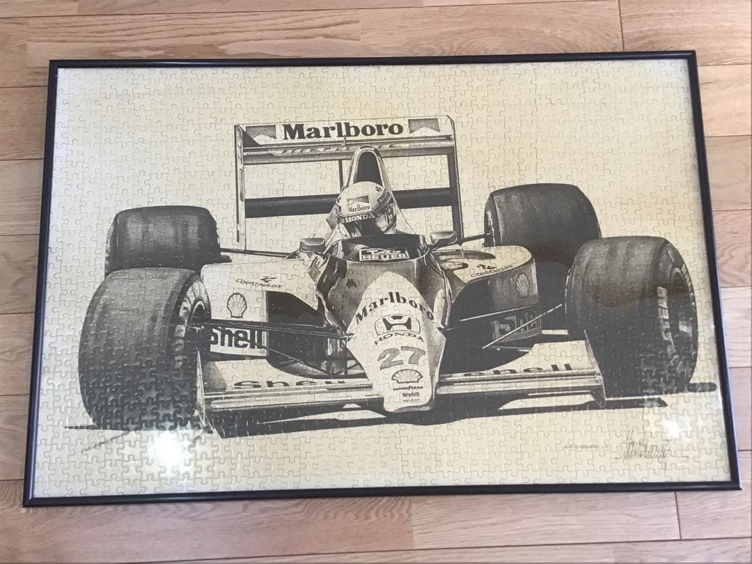 マクラーレンホンダ　F1 アイルトンセナ　ジグソーパズル　額付き 2026年最新】アイルトンセナ パズルの人気アイテム - メルカリ