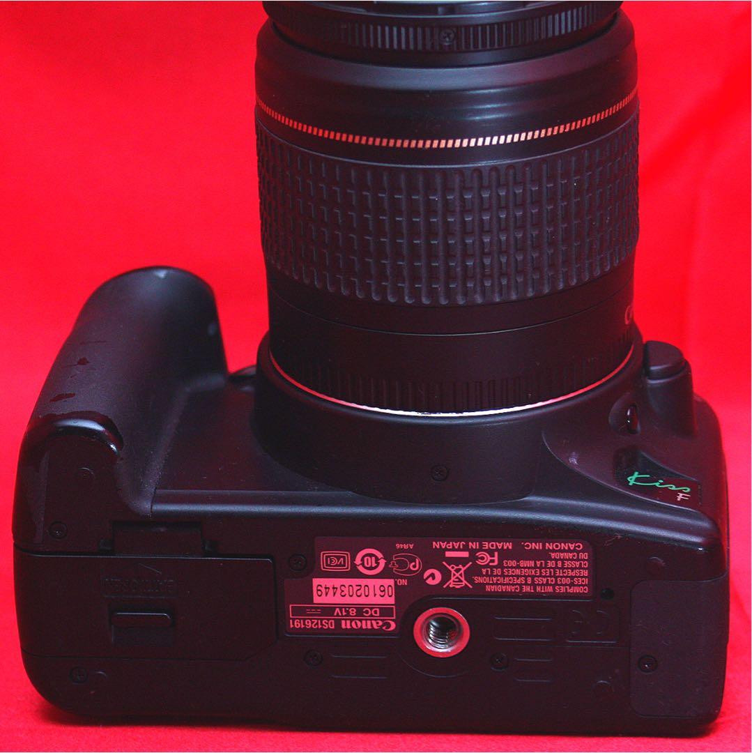 Canon Kiss F デジタル一眼レフカメラ Wi-FiSD付き スタート向