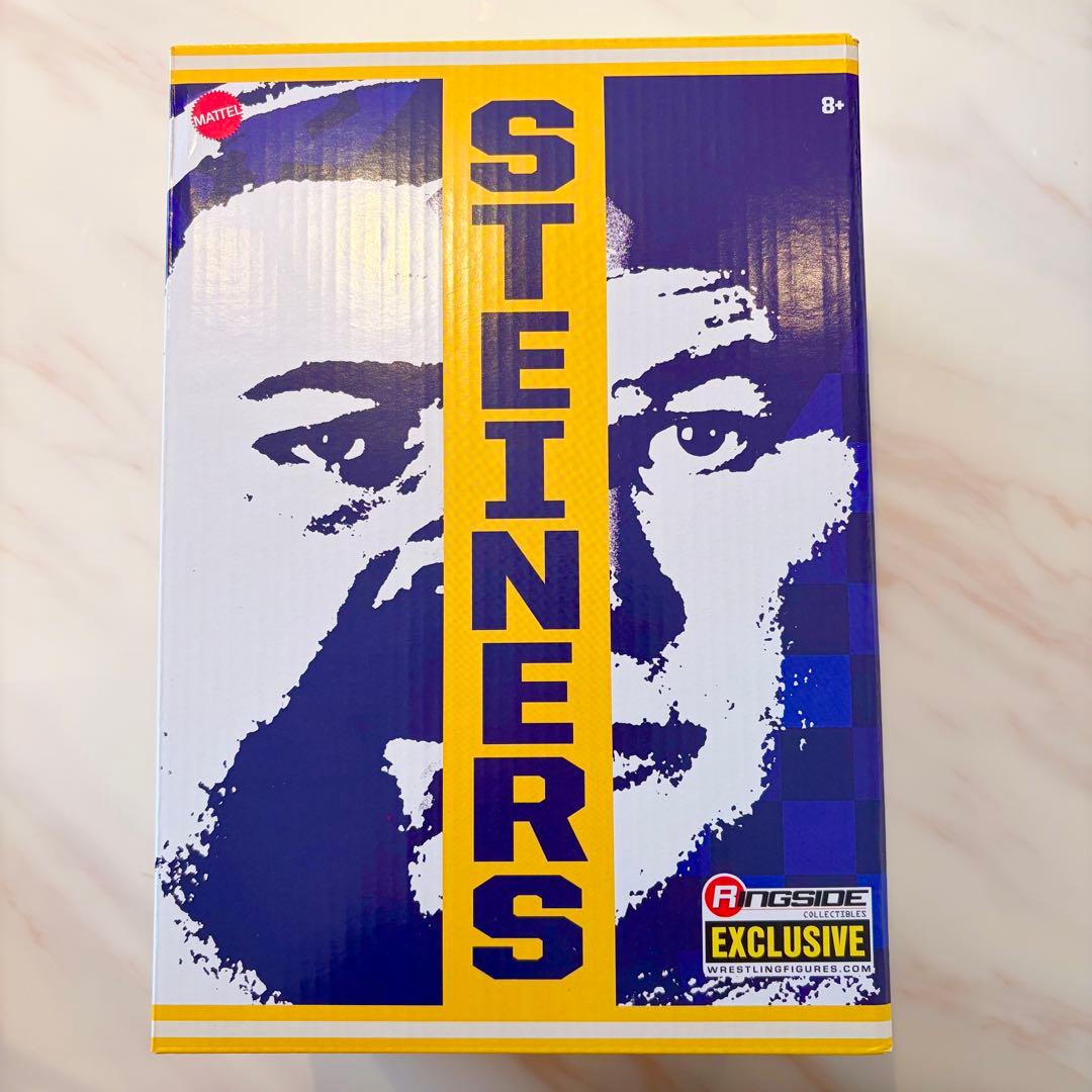 新品未使用未開封】WWE 公式 シュタイナーブラザーズ フィギュア 日本