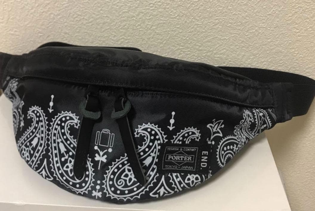 日本未発売品】END. × PORTER YOSHIDA バンダナ柄 PORTER - ほぼ未使用