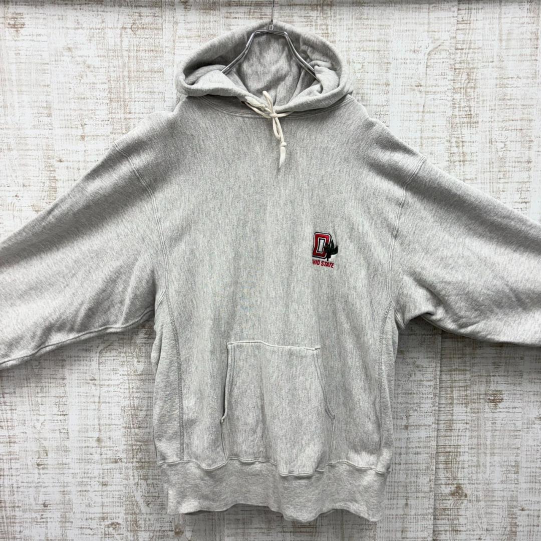 GG132《USA製》チャンピオン　リバースウィーブ　トリコタグOHIO 80S