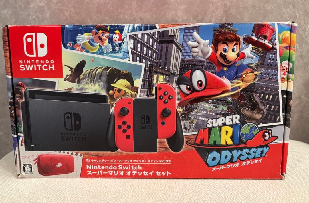 Nintendo Switch スーパーマリオ オデッセイセット 本体 Nintendo Switch スーパーマリオ オデッセイセット [ゲーム機本体