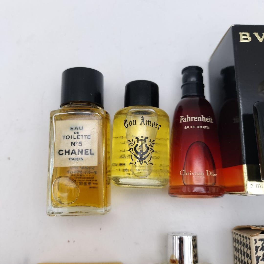 □未使用 ブランドミニ香水7個 ブルガリ ディオール マックス