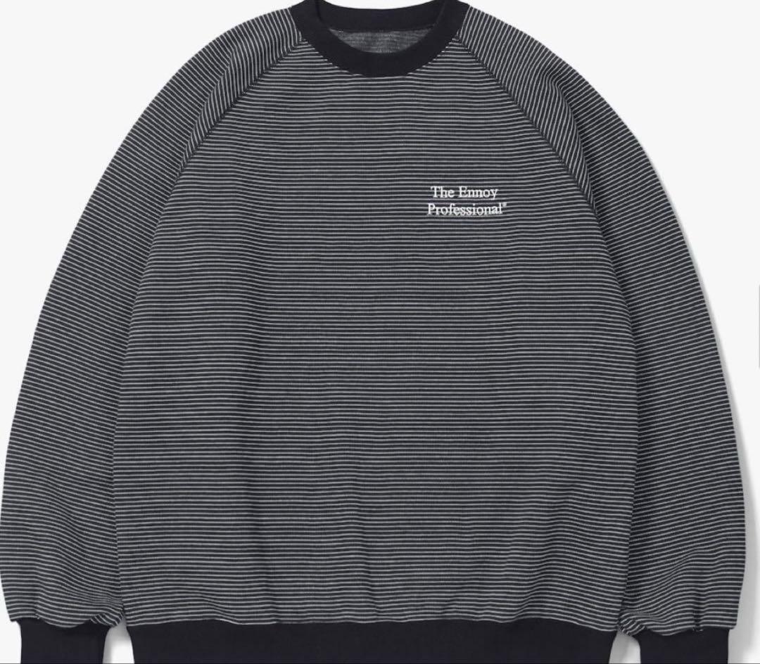The Ennoy Professional ストライプスウェット