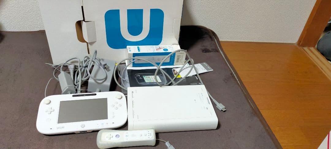 Wii U本体 WUP-001(01) Nintendo Wii U 8GB White Gaming Console Gamepad WUP-001(02) W