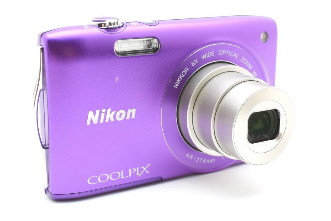 Nikon COOLPIX S3300 コンパクトデジタルカメラ パープルニコン - メルカリ