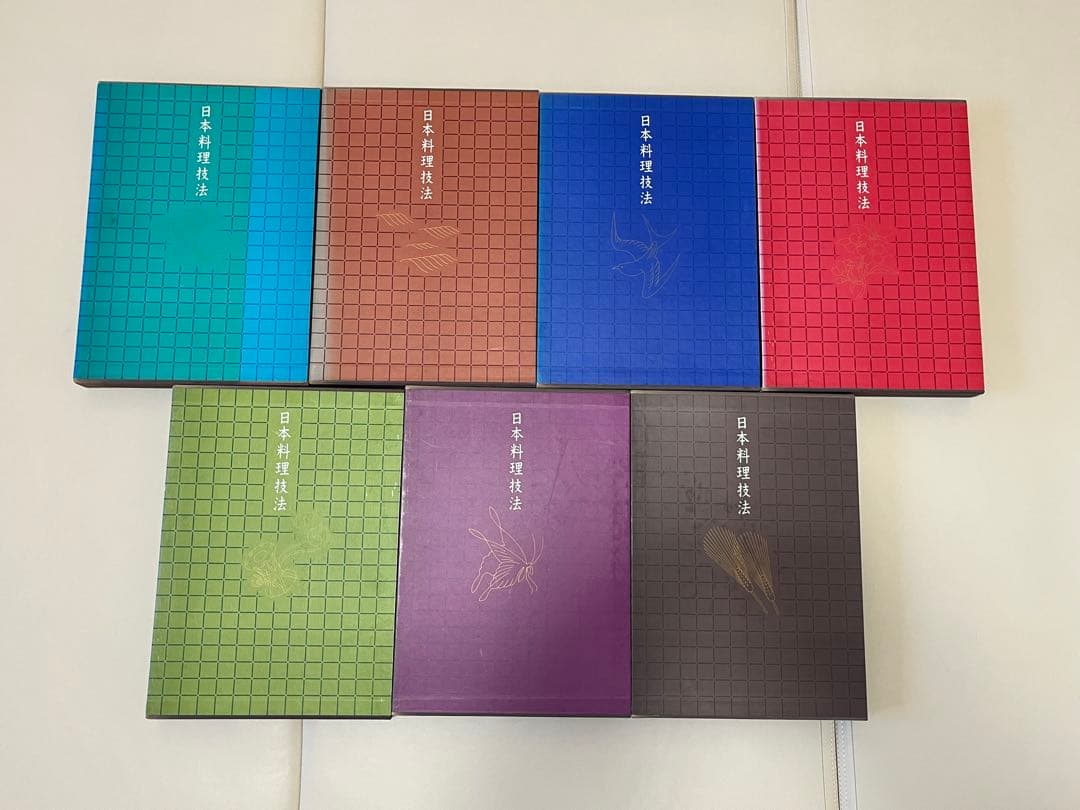 日本料理技法 第一巻から第七巻まで まとめ売り - メルカリ