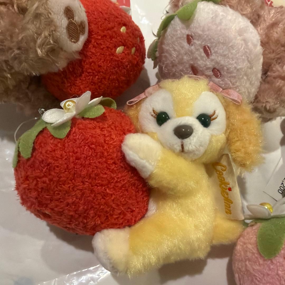 顔厳選 新品未使用ハートフェルトストロベリーギフト ぬいぐるみ