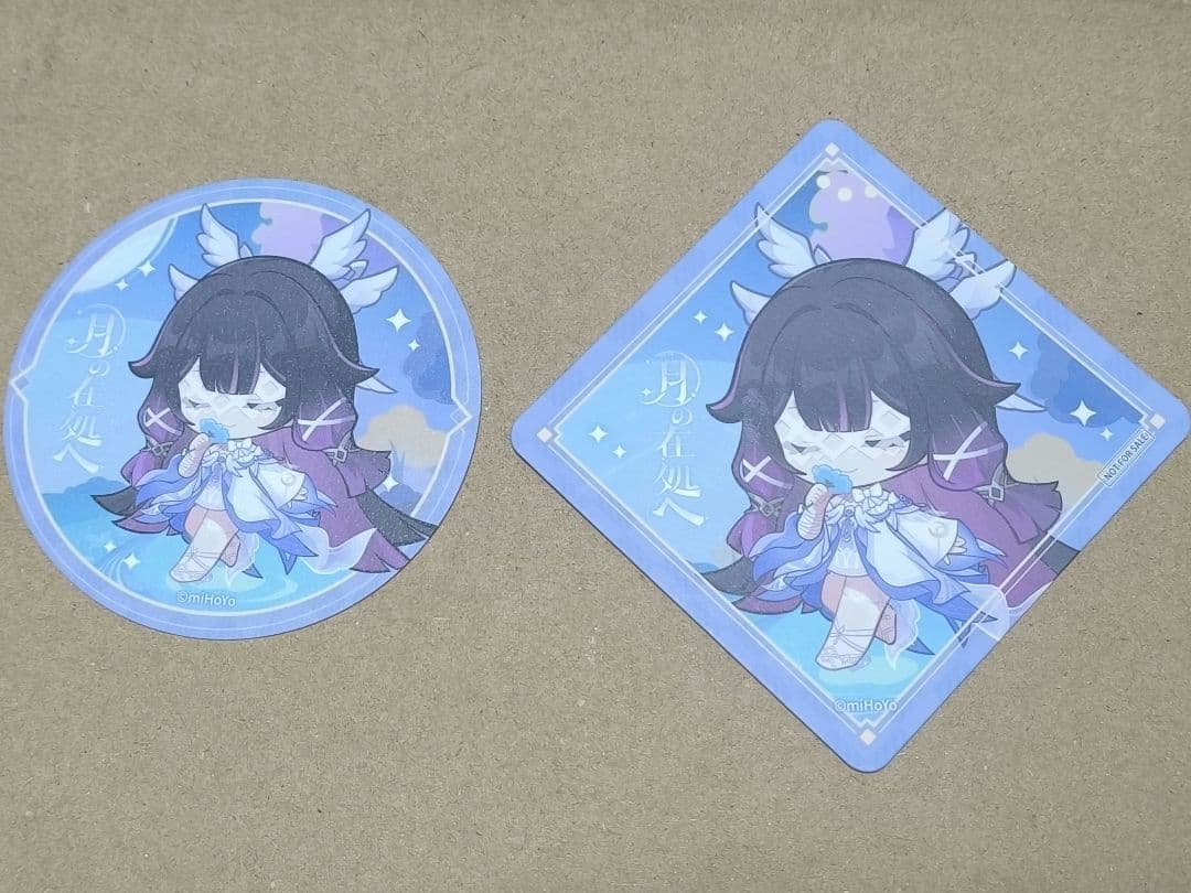 夜*読様 原神 月の在処へ コロンビーナ マザー牧場限定コースター