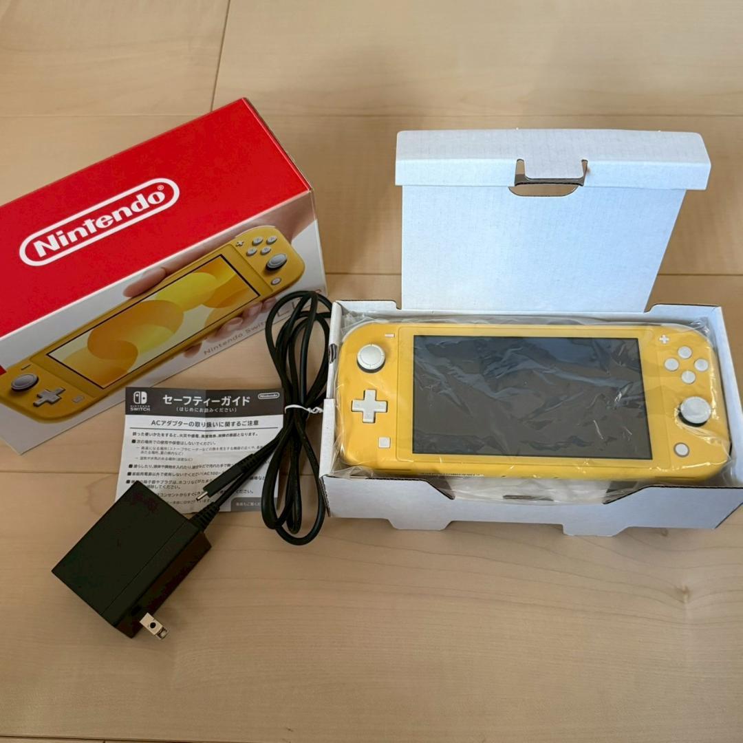 【美品/箱あり】Nintendo Switch Lite 本体　イエロー　任天堂 Amazon.co.jp: Nintendo Switch Lite イエロー : ゲーム