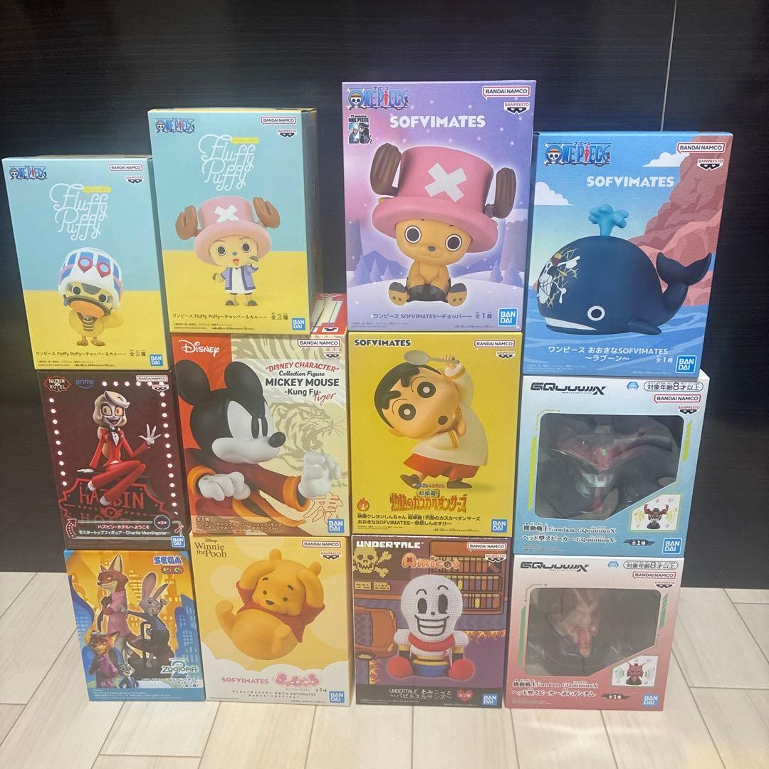 最新キャラクタープライスフィギュアまとめ売り12点セット 最新 人気 厳選 プライズ フィギュア 12個 まとめ売り 新品未開封