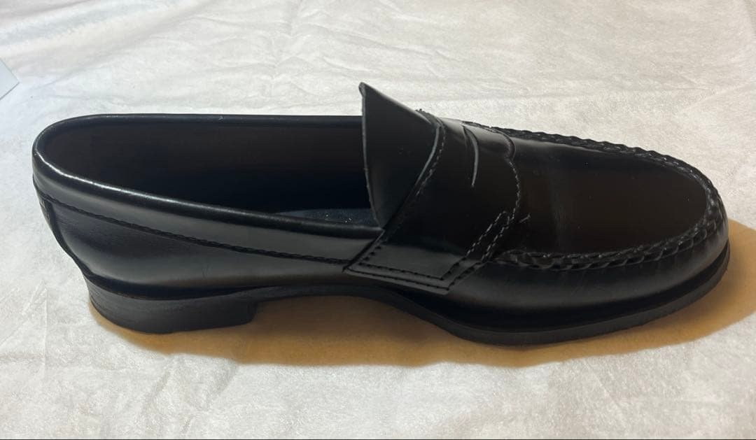 【美品】G.H.Bass ローファー 本革 ブラック 61/2D