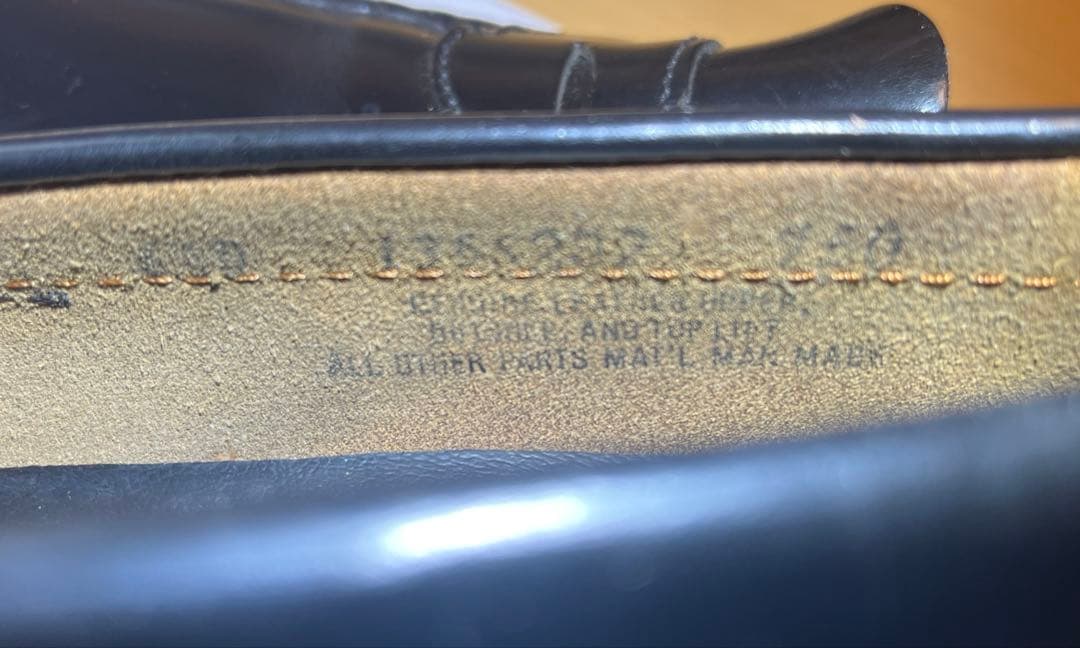 【美品】G.H.Bass ローファー 本革 ブラック 61/2D