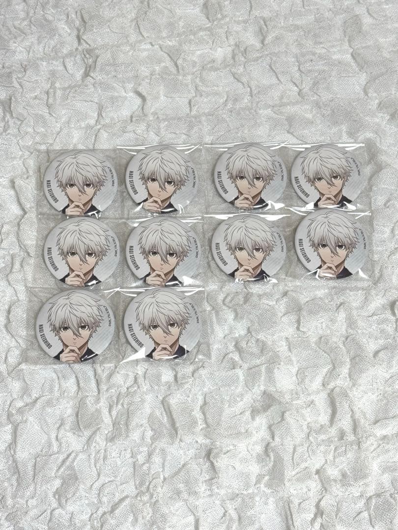 ブルーロック ブルロ ベースヤード 凪 誠士郎缶バッジ