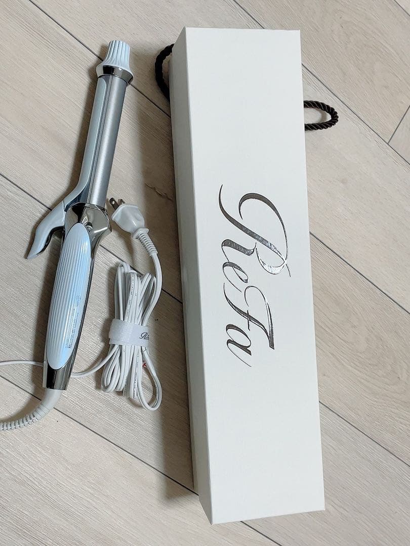 ReFa カールヘアアイロン シルバー/ブルー リファカールアイロン プロ - ReFa CURL IRON PRO | 商品情報 | ReFa