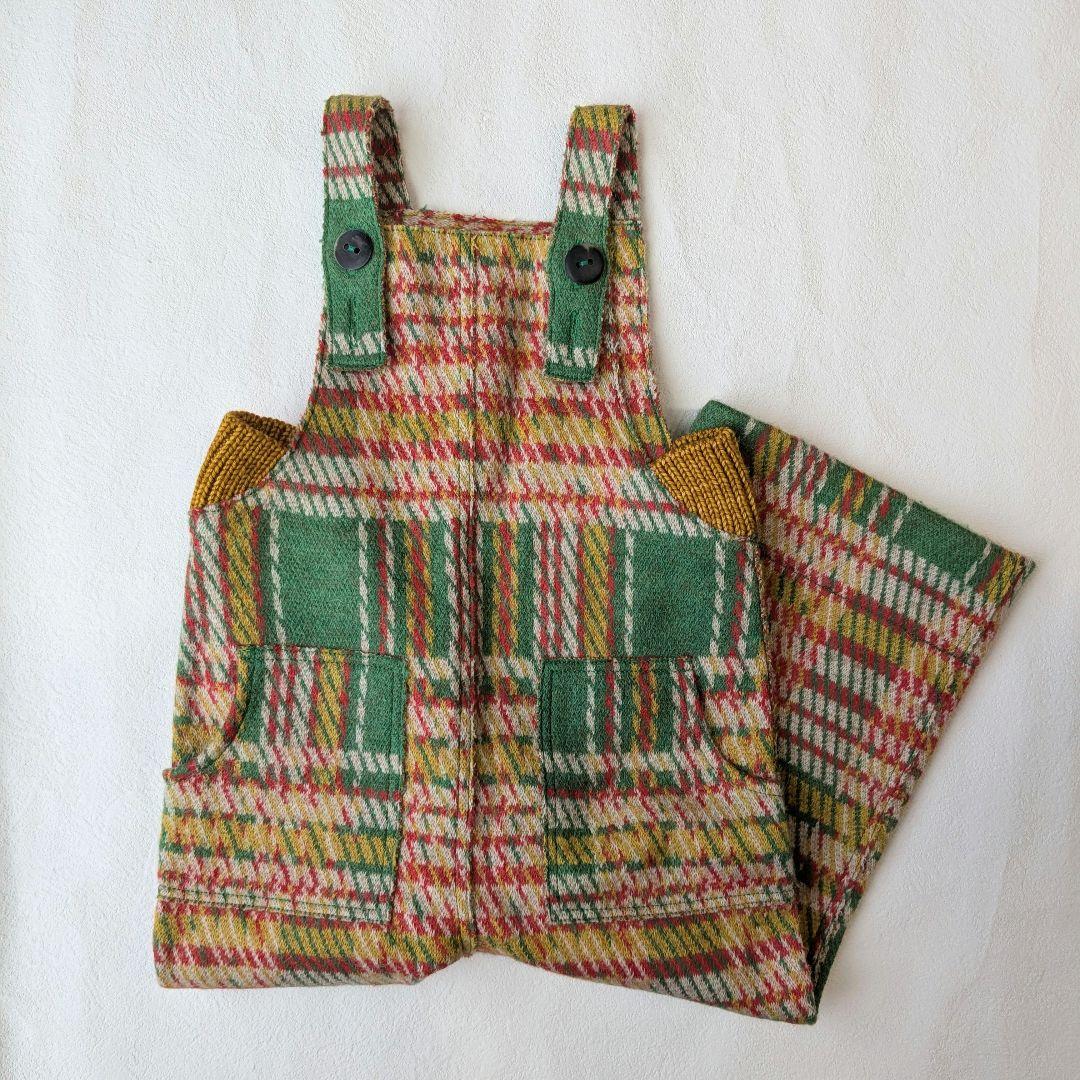 美品タグ付 misha&puff Boiled Wool Overall - メルカリ