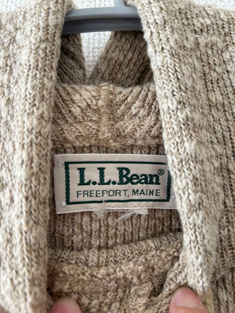 トップス 80s l.l.bean knit parka