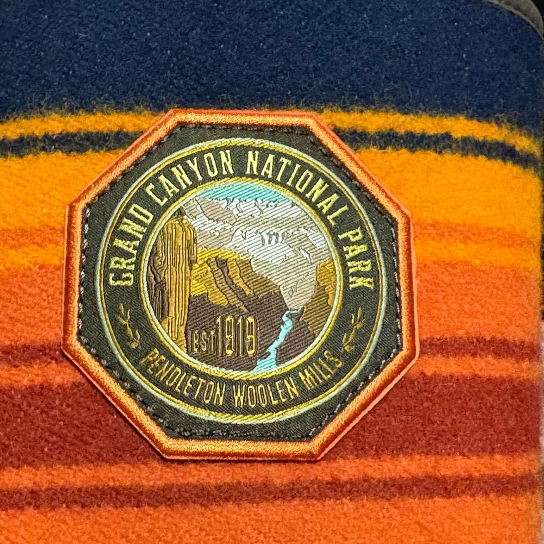 【試着のみ】アグ　× ペンドルトン　コラボ 本革　ウール　ワッペン　24.0cm