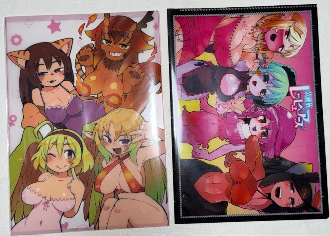 異種族レビュアーズ メロンブックス特典　小冊子　マジカルホール　クリアファイル