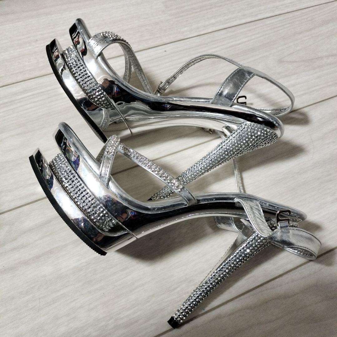 キラキラヒールシューズ キャバサンダル送料無料！】【ANGEL R